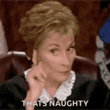finger shake judge judy you point