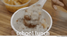 lunch school lunch