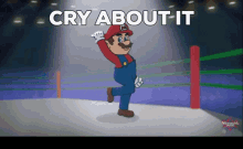 Cry About It Mario Beatbox GIF - Cry About It Mario Beatbox GIFs