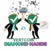 Vertcoin Vtc GIF - Vertcoin Vtc Diamon Hands GIFs