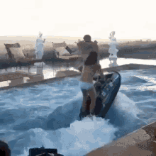 Out Side Pool GIF - Out Side Pool Lol GIFs