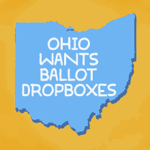 Ohio Wants Ballot Dropboxes Ballot Boxes GIF - Ohio Wants Ballot Dropboxes Ballot Boxes Early Voting GIFs
