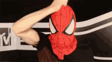 Spiderman Daniel Radcliffe GIF - Spiderman Daniel Radcliffe Masked Off GIFs