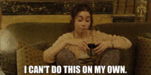 Modern Love Maggie Mitchell GIF - Modern Love Maggie Mitchell I Cant Do This On My Own GIFs