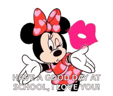 Besos Minnie Mouse GIF - Besos Minnie Mouse Kisses GIFs