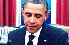 Listening To Music GIF - Listening To Music Obama GIFs
