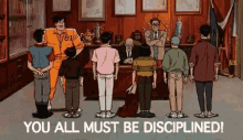 You All Must Be Disciplined! GIF - Discipline You Must Be Disciplined Akira GIFs