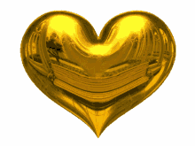 love heart spin golden heart