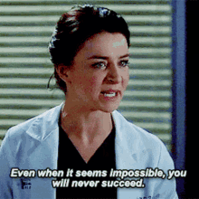 Greys Anatomy Amelia Shepherd GIF - Greys Anatomy Amelia Shepherd Even When It Seems Impossible GIFs