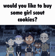 Owl House Kings Tide GIF - Owl House Kings Tide Girl Scout Cookies GIFs