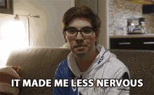 It Made Me Less Nervous Nervous GIF - It Made Me Less Nervous Less Nervous Nervous GIFs