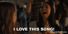 I Love This Song Natalie Williams GIF - I Love This Song Natalie Williams Panic GIFs