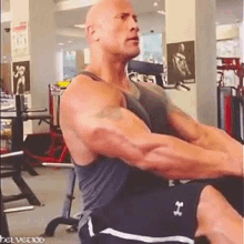 The Over-achiever. GIF - The Rock Gym Smile GIFs