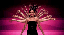 Many Hands Rihanna GIF - Many Hands Rihanna Swaying Hands GIFs