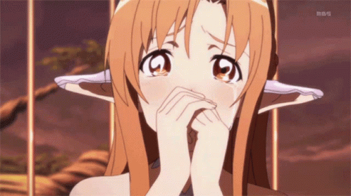 Anime Cry Anime GIF - Anime Cry Anime Asuna GIFs