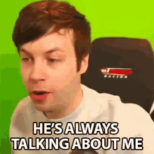 Hes Always Talking About Me Gossip GIF - Hes Always Talking About Me Gossip Obsessed GIFs