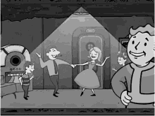 Safe In The Vault - Fallout GIF - Fallout Fallout4 Safe In The Vault GIFs