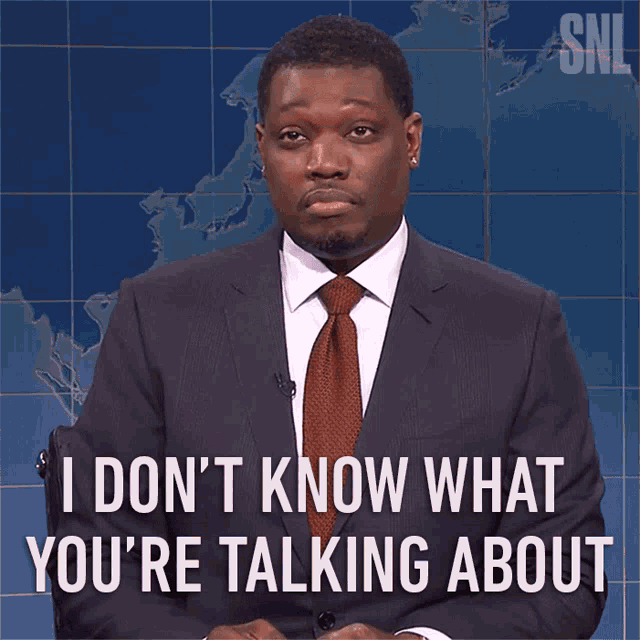 I Dont Know What Youre Talking About Michael Che 