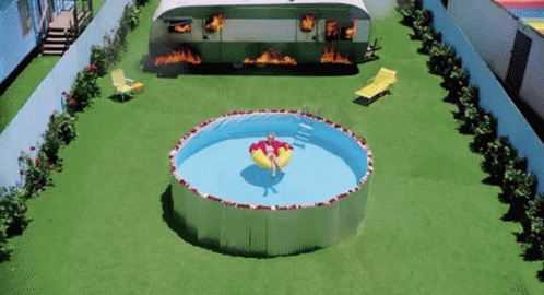 You Need To Calm Down Taylor Swift GIF - You Need To Calm Down Taylor Swift Inflatable Pool GIFs