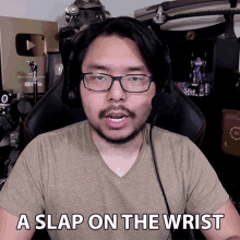 A Slap On The Wrist Yongyea GIF - A Slap On The Wrist Yongyea Warning GIFs