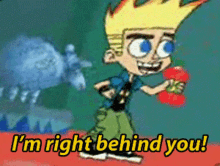 Johnny Test Im Right Behind You GIF - Johnny Test Im Right Behind You Ive Got Your Back GIFs