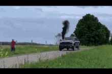 Whistl In Diesel Truck GIF - Whistl In Diesel Truck Smoke GIFs