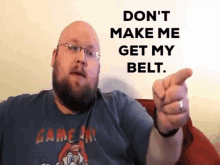 Belted Dont Make Me Get My Belt GIF - Belted Belt Dont Make Me Get My Belt GIFs