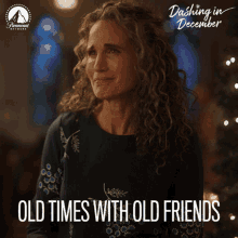 Old Times With Old Friends Deb Burwall GIF - Old Times With Old Friends Deb Burwall Dashing In December GIFs