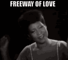 Aretha Franklin Freeway Of Love GIF - Aretha Franklin Freeway Of Love We Goin Ridin GIFs