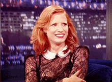 jessica chastain offended smile fade