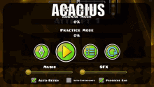 Acacius Geometry Dash GIF - Acacius Geometry Dash Video Game GIFs
