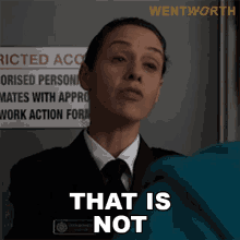 That Is Not Necessarily True Vera Bennett GIF - That Is Not Necessarily True Vera Bennett Wentworth GIFs