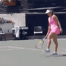 Danka Kovinic Tennis GIF - Danka Kovinic Tennis Kick GIFs