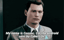 Connor My Name Is Connor GIF - Connor My Name Is Connor Connor Name GIFs