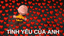 Anh Yeu Em GIF - Charlie Brown Peanuts Anh Yêu Em GIFs