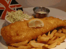 Fish And Chips Food GIF - Fish And Chips Food Yummy GIFs