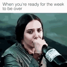 Long Weekend When Youre Ready For The Week To Be Over GIF - Long Weekend When Youre Ready For The Week To Be Over Drink GIFs