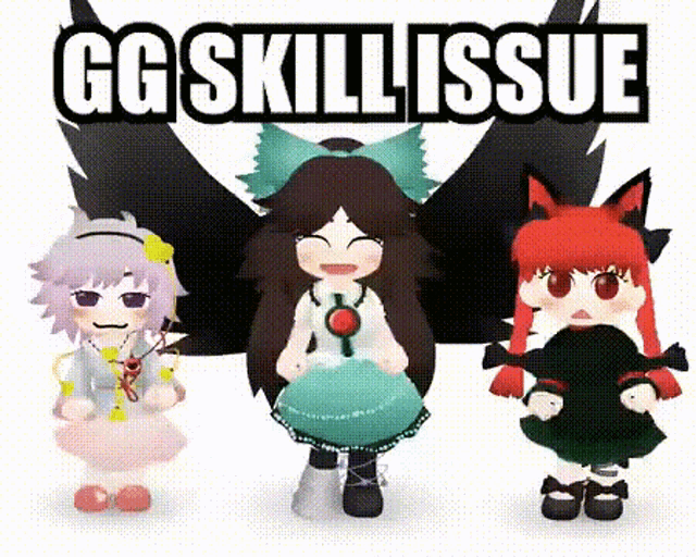 Touhou Gg Skill Issue GIF - Touhou Gg Skill Issue Skill Issue GIFs