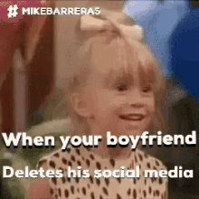 delete social crazy crazy girlfriend mike barreras