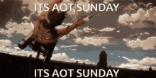 Aot Aot Sunday GIF - Aot Aot Sunday Sunday GIFs