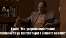 Tony Soprano The Sopranos GIF - Tony Soprano The Sopranos 3month Old GIFs