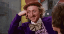 Charlie And The Chocolate Factory Willie Wonka Eyebrows GIF - Charlie And The Chocolate Factory Willie Wonka Eyebrows GIFs