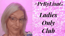 pure romance prby lisa g ladies only club pink
