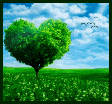 Green Heart Tree GIF - Green Heart Tree GIFs