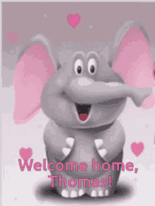 Welcome Home Thomas GIF - Welcome Home Thomas Elephant GIFs