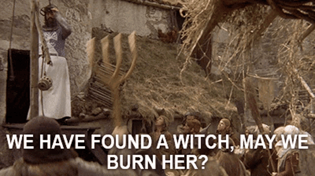 Burn The Witch Monty Python GIF - Burn The Witch Monty Python Knight GIFs