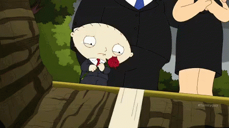 Rose In Grave GIF - Stewie Familyguy Rip - Discover & Share GIFs
