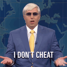 I Dont Cheat Bob Baffert GIF - I Dont Cheat Bob Baffert Saturday Night Live GIFs