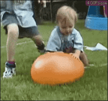 Pop Goes The Balloon! GIF - Kidfails Waterballoon Balloon GIFs