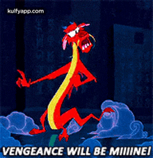 Vengeance Will Be Miiiinei.Gif GIF - Vengeance Will Be Miiiinei Poster Advertisement GIFs